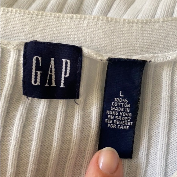 Gap button down long sleeve sweater - Picture 3 of 4